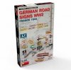 MiniArt 35600 GERMAN ROAD SIGNS WW2 (FRANCE 1944) 1/35